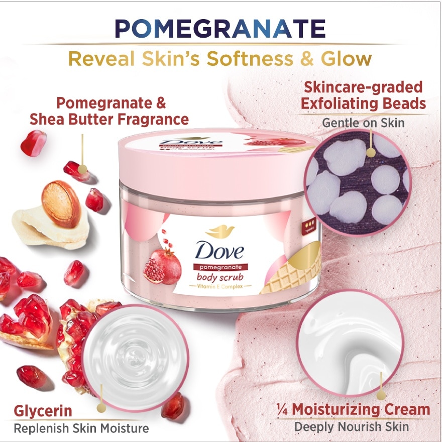 Body Scrub Pomegranate 280gram