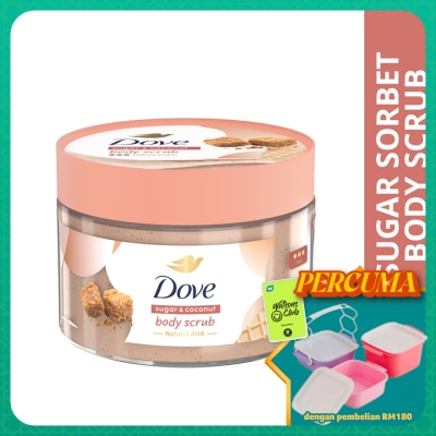 DOVE - Body Scrub Sugar & Coconut 280gram