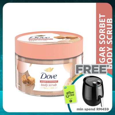 DOVE Body Scrub Sugar & Coconut 280gram