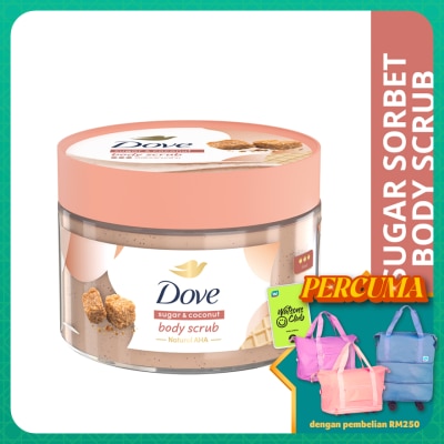 DOVE Body Scrub Sugar & Coconut 280gram