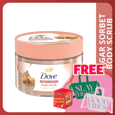 DOVE Body Scrub Sugar & Coconut 280gram