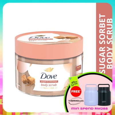 DOVE - Body Scrub Sugar & Coconut 280gram