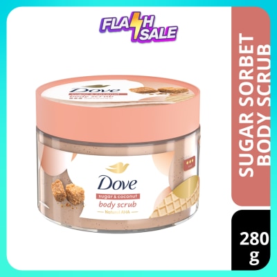 DOVE Body Scrub Sugar & Coconut 280gram