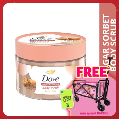 DOVE Body Scrub Sugar & Coconut 280gram