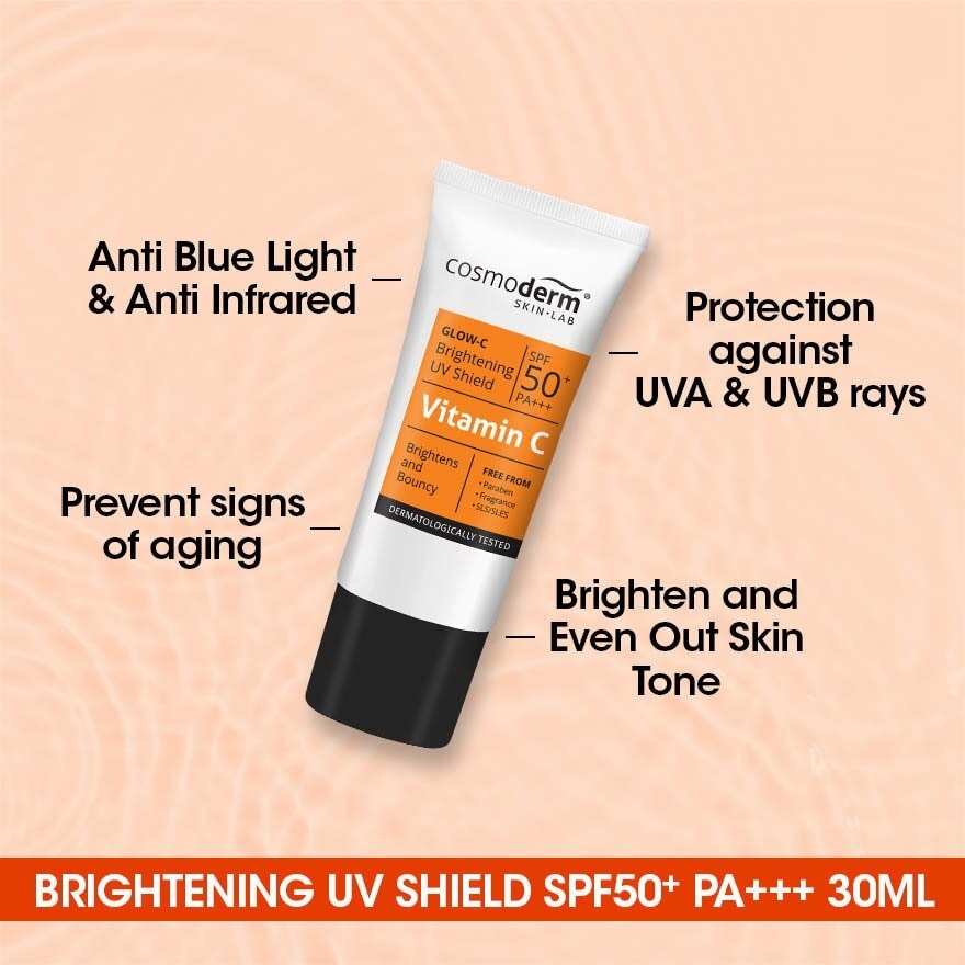 Glow-C Brightening UV Shield 30ml