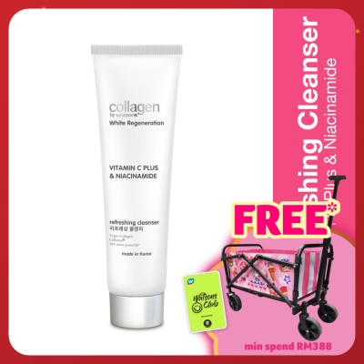 COLLAGEN BY WATSONS White Regeneration Vitamin C Plus & Niacinamide Refreshing Cleanser 125ml