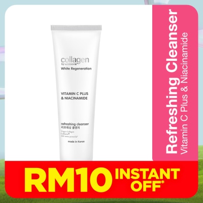 COLLAGEN BY WATSONS White Regeneration Vitamin C Plus & Niacinamide Refreshing Cleanser 125ml