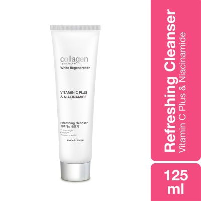COLLAGEN BY WATSONS - White Regeneration Vitamin C Plus & Niacinamide Refreshing Cleanser 125ml image