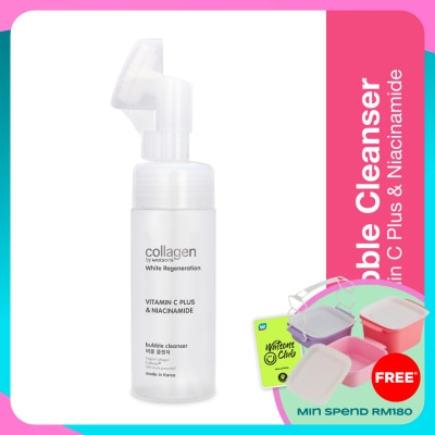 COLLAGEN BY WATSONS White Regeneration Vitamin C Plus & Niacinamide Bubble Cleanser 150ml