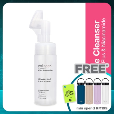 COLLAGEN BY WATSONS White Regeneration Vitamin C Plus & Niacinamide Bubble Cleanser 150ml