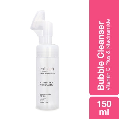 COLLAGEN BY WATSONS White Regeneration Vitamin C Plus & Niacinamide Bubble Cleanser 150ml