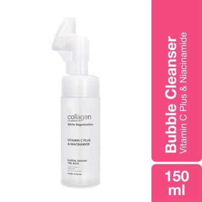 COLLAGEN BY WATSONS - White Regeneration Vitamin C Plus & Niacinamide Bubble Cleanser 150ml image