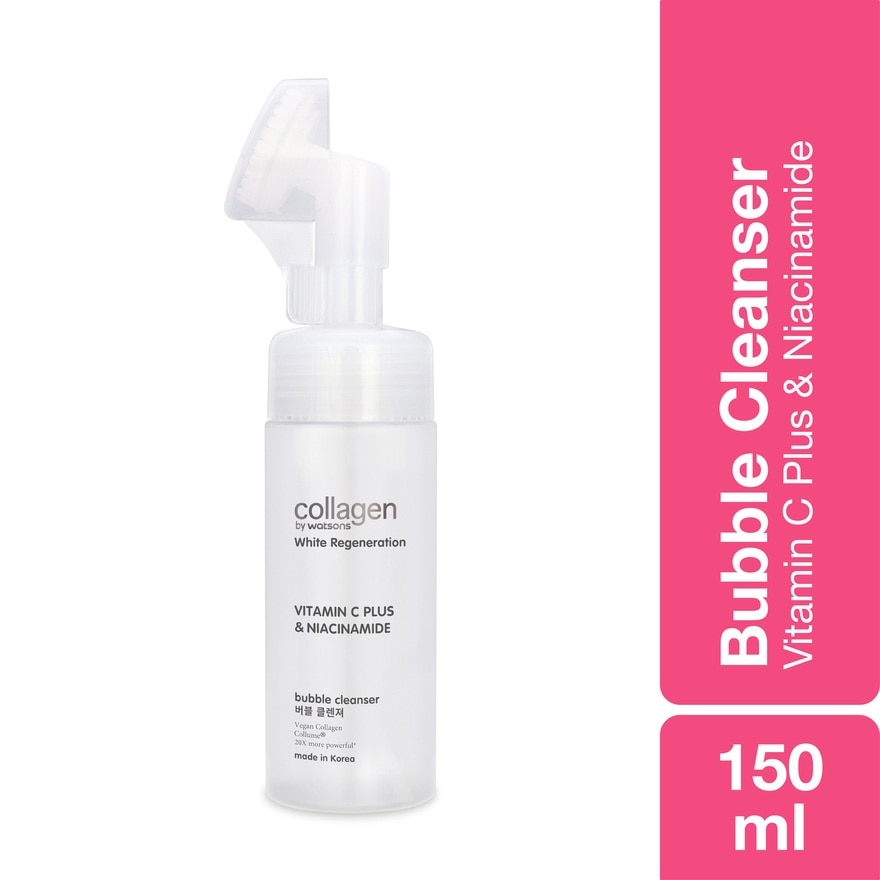 White Regeneration Vitamin C Plus & Niacinamide Bubble Cleanser 150ml