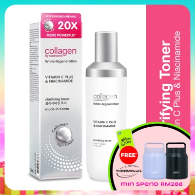 COLLAGEN BY WATSONS - White Regeneration Vitamin C Plus & Niacinamide Clarifying Toner 130ml