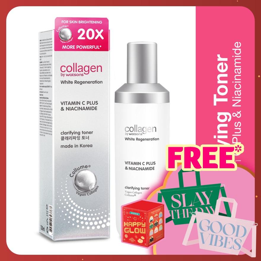 White Regeneration Vitamin C Plus & Niacinamide Clarifying Toner 130ml