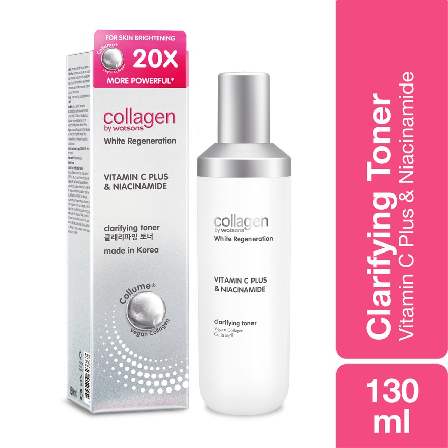 White Regeneration Vitamin C Plus & Niacinamide Clarifying Toner 130ml image