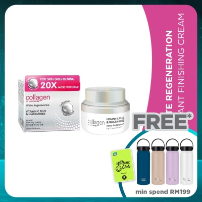 COLLAGEN BY WATSONS White Regeneration Vitamin C Plus & Niacinamide Instant Finishing Cream 50g
