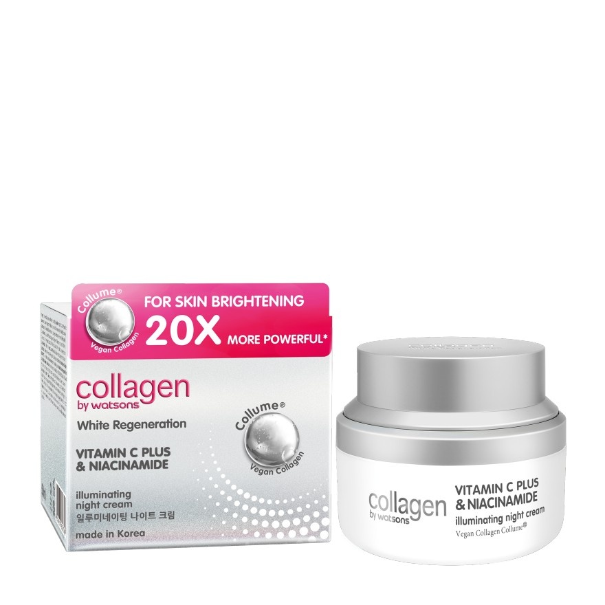 White Regeneration Vitamin C Plus & Niacinamide Illuminating Night Cream 50g image