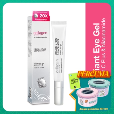COLLAGEN BY WATSONS White Regeneration Vitamin C Plus & Niacinamide Radiant Eye Gel 20ml