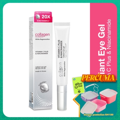 COLLAGEN BY WATSONS - White Regeneration Vitamin C Plus & Niacinamide Radiant Eye Gel 20ml
