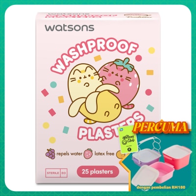 WATSONS - Pusheen Washproof Plaster 25s