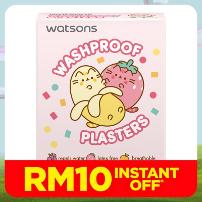 WATSONS Pusheen Washproof Plaster 25s