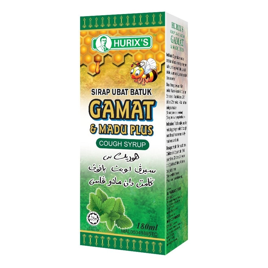 Gamat & Madu Plus Cough Syrup 180ml