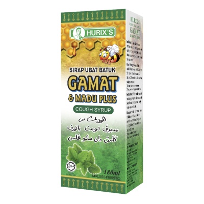 HURIX'S - Gamat & Madu Plus Cough Syrup 180ml