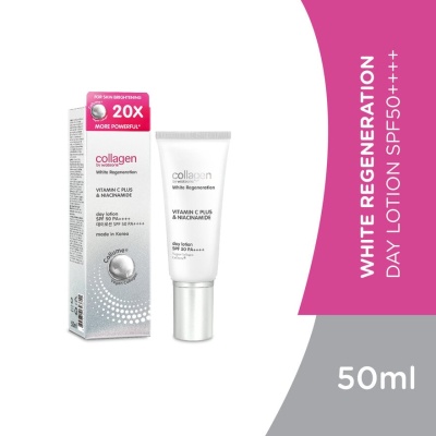 COLLAGEN BY WATSONS - White Regeneration Vitamin C Plus & Niacinamide Day Lotion SPF 50+ PA++++ 50ml