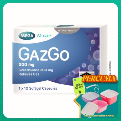 MEGA - Gazgo 200mg 10s