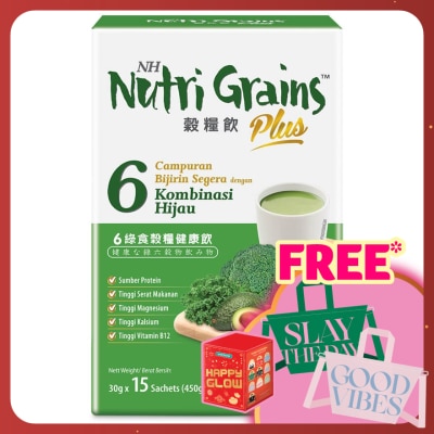 NH NUTRI GRAINS Plus With 6 Green 30g X 15s