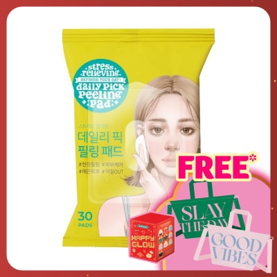 ARIUL Stress Relieving Daily Pick Peeling Pad 30s