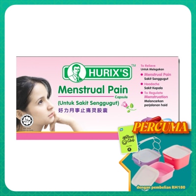 HURIX'S - Menstrual Pain Capsule 9s