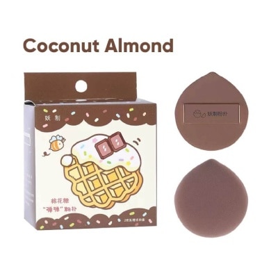 YAOZHI Marshmallow Cushion Puff 01 Coconut Almond 2s