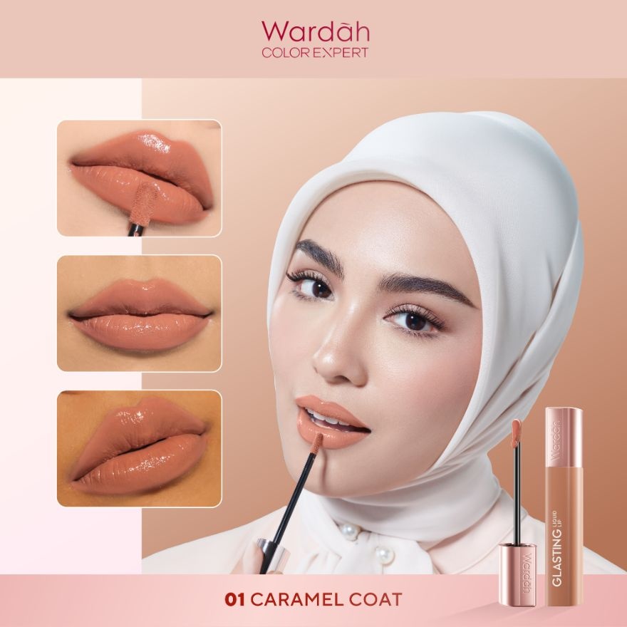 Glasting Liquid Lip 01 Caramel Coat