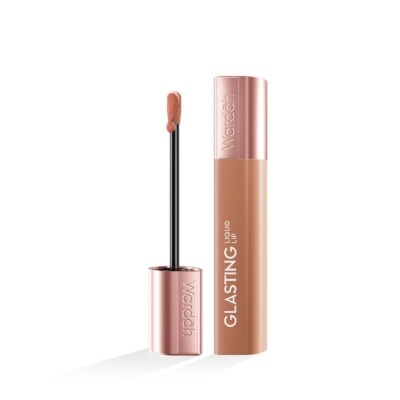 WARDAH - Glasting Liquid Lip 01 Caramel Coat