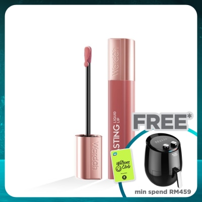 WARDAH Glasting Liquid Lip 02 Peach Polish