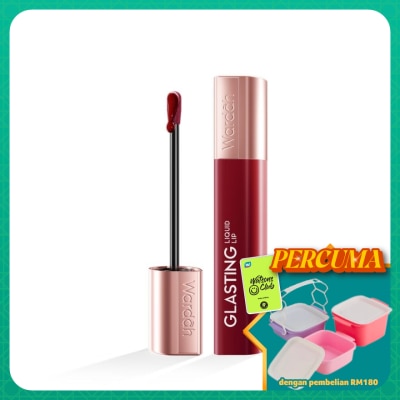 WARDAH - Glasting Liquid Lip 06 Ruby Sparks