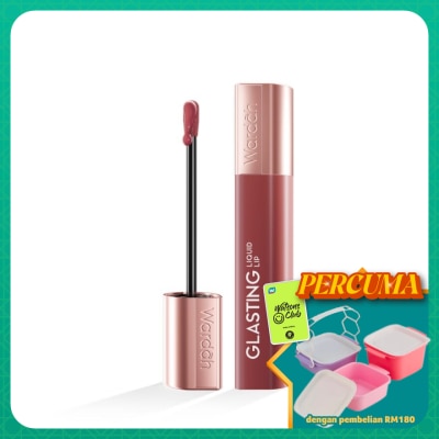 WARDAH - Glasting Liquid Lip 04 Rosewood Radiance