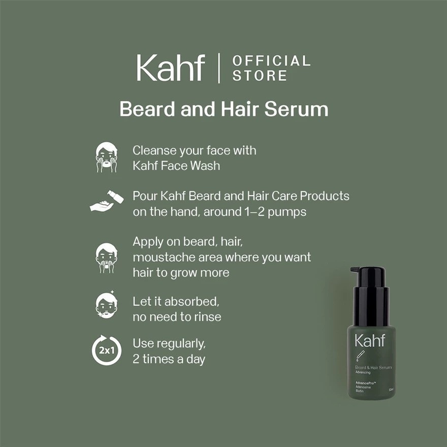 Advancing Beard & Hair Serum 30ml