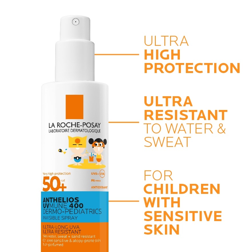 Anthelios Dermo-Pediatrics Spray SPF50+ 200ml