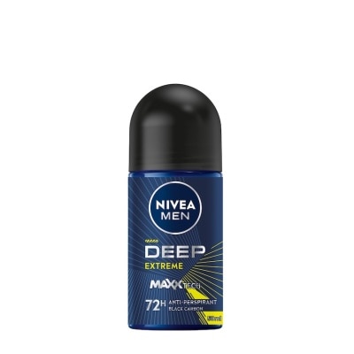 NIVEA FOR MEN - DEEP Deodorant Roll On Extreme 50ml