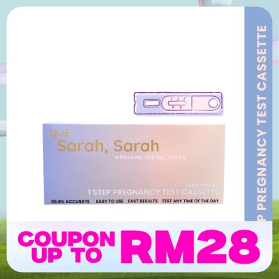 QUE SARAH SARAH 1 Step Pregnancy Test Cassette 1s