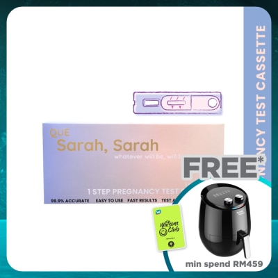 QUE SARAH SARAH 1 Step Pregnancy Test Cassette 1s