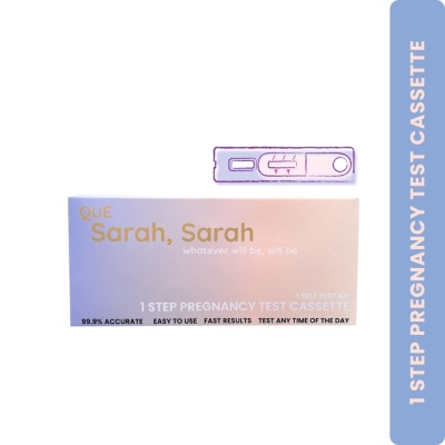 QUE SARAH SARAH - 1 Step Pregnancy Test Cassette 1s