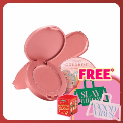 WARDAH Colorfit Cream Blush 04 Ethereal Rose