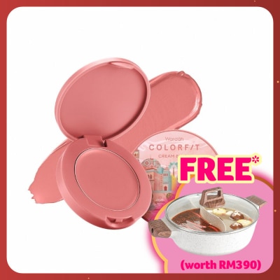 WARDAH Colorfit Cream Blush 04 Ethereal Rose