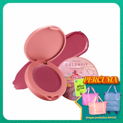 WARDAH Colorfit Cream Blush 05 Peaceful Plum