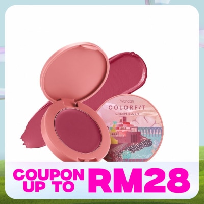 WARDAH Colorfit Cream Blush 05 Peaceful Plum