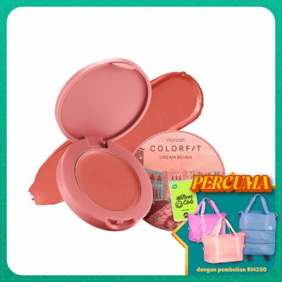 WARDAH - Colorfit Cream Blush 06 Soulful Brick